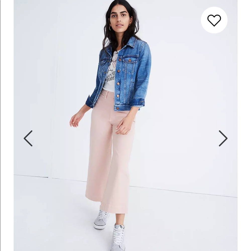 Madewell Emmett Wide-Leg Crop Pants